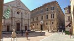 Town square with Renaissance buildings