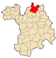 Dz - 19-00 wilaya de Sétif map Babor district.svg