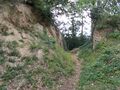 Remains of a burial mound, 500 BC