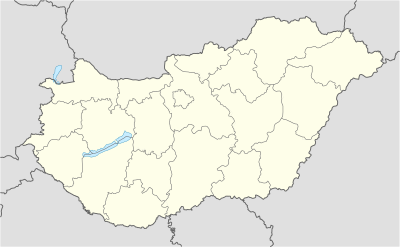 Location map Hungary