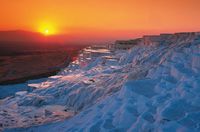 We can call PAMUKKALE the 8th Wonder of the world.