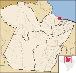 Location in the State of Pará