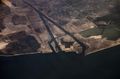 Port Said, and the entrance to the Suez Canal, viewed from the ISS