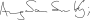 أون سان سو تشي's signature