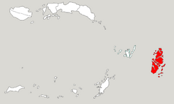 Location within Maluku