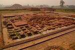 Archaeological remains of a stupa