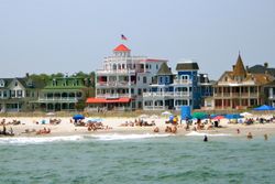 Beach Avenue, from the sea