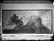 صورة للوحة أسموديا، صورها ج. لورنت عام 1874 داخل كوينتا دل سوردو.