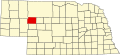 State map highlighting Grant County