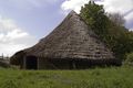 Reconstruction of a Celtic house.
