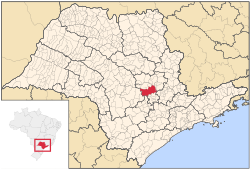 Location in São Paulo state