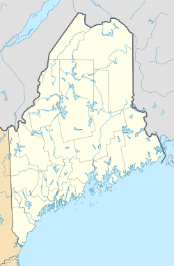 Loring AFB  (KLIZ)  is located in Maine