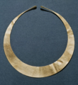 Gold lunula from Grevinge, Denmark, c. 2350-1950 BC.[17]