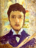 Pierre Bonnard, پورتريه ذاتي, c. 1889