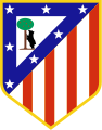 شعار أتلتيكو مدريد الذي كان مصدر إلهام مصممي شعار أتلتيكو تطوان.