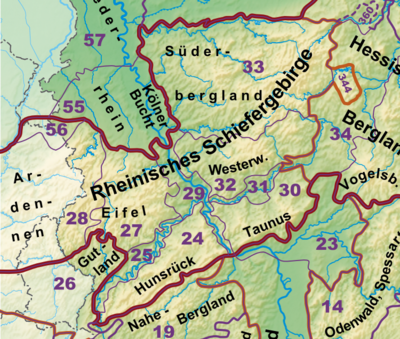 وحدة:location Map Data Germany Rhenish Massif - المعرفة