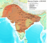 Maurya Empire under Ashoka the Great.