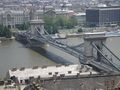 Széchenyi Chain Bridge in Budapest, Hungary