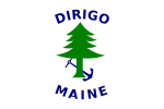 Merchant and Marine Flag of Maine