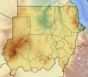 Location in Sudan