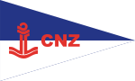 Burgee of CN Zarate.svg