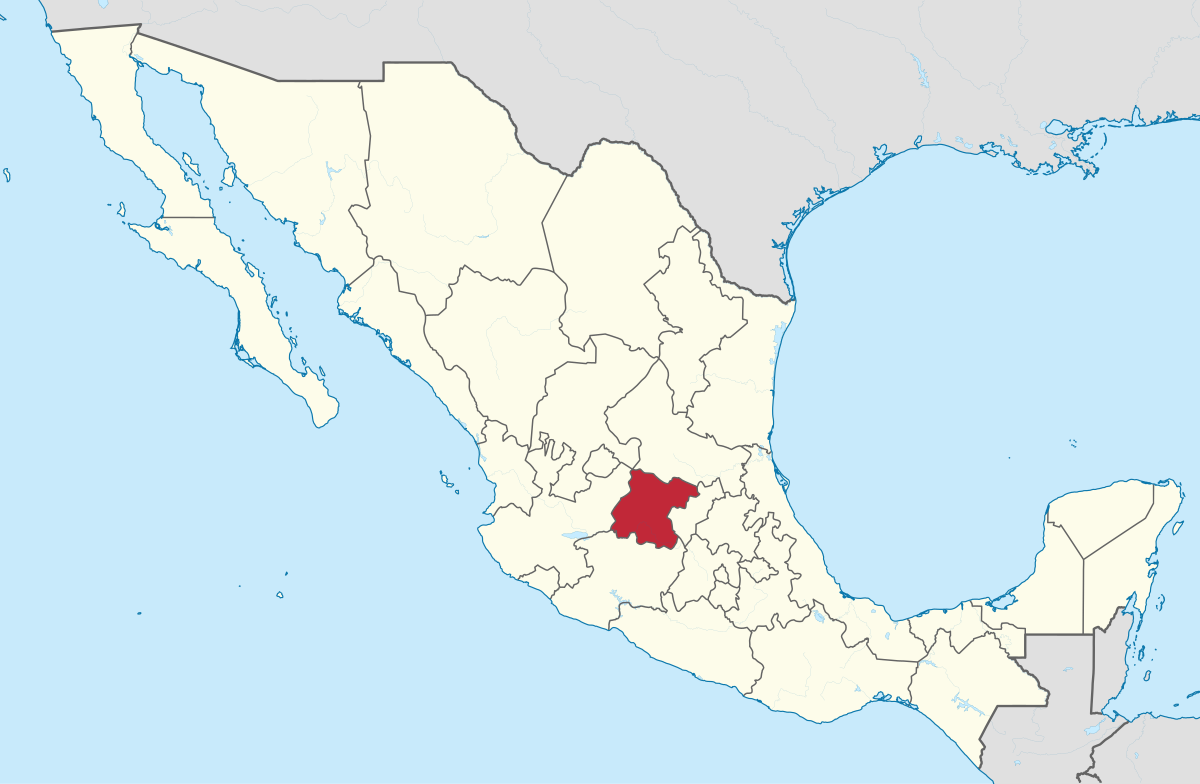 1200px Guanajuato In Mexico (location Map Scheme).svg 