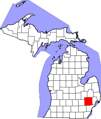 Location within the state of Michigan