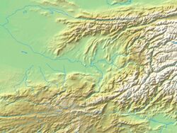 Alexandria-Oxus lies in the north of Afghanistan, close to the border with Kyrgyzstan.