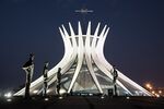 Cathedral of Brasília, Brazil, 1970.