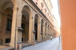 Palazzo Malvezzi in Bologna, seat of the metropolitan city.