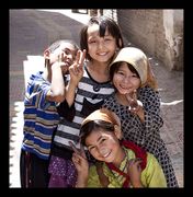 Uyghur children