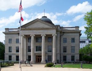 The Boone County Courthouse at the Boone County Government Complex