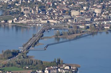 Rapperswil - Seedamm - Holzbrücke - Hurden - Etzel Kulm 2010-10-21 16-44-08.JPG