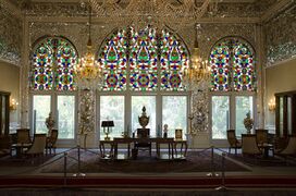 The Imperial office of the Shah within the Saheb Qaranie.