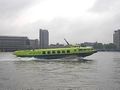 Connexxion/Fast Flying Ferries Voskhod-2M hydrofoil leaving port in Amsterdam, January 2007.