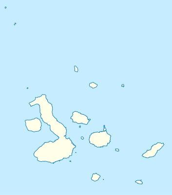 Location map Ecuador Galápagos Islands