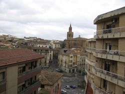 Vista Barbastro Catedral (Huesca).JPG