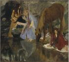 Edgar Degas, Portrait de Mlle Eugénie Fiocre, 1867-1868