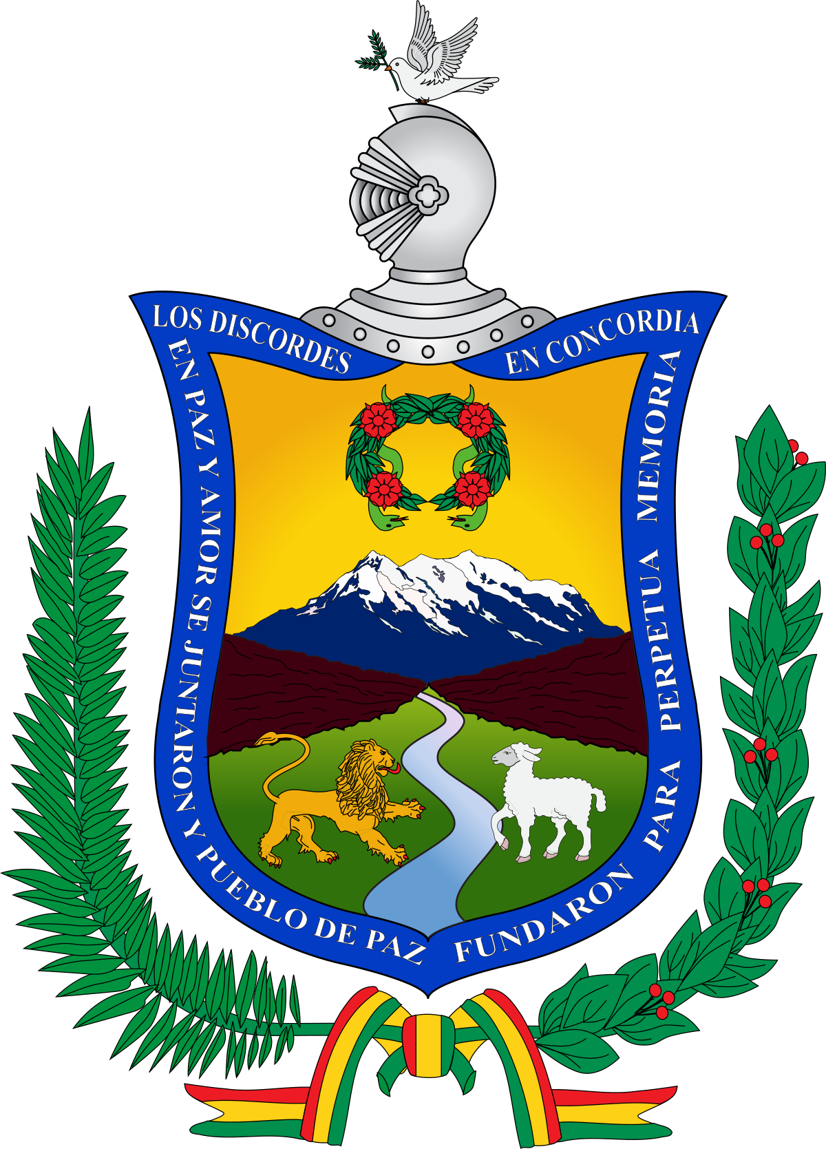 ملف:Escudo de La Paz.svg - المعرفة