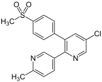 Etoricoxib structural formula V.1.svg