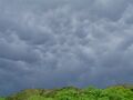 Mammatus Clouds Over Sierras de Córdoba Mountains, Argentina