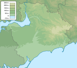 Melitopol is located in Zaporizhia Oblast