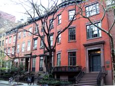 A brick building in New York City