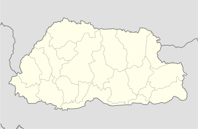 Location map Bhutan