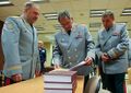 5th GRU chief Igor Sergun with Defence Minister Sergey Shoigu and Chief of the General Staff Valery Gerasimov