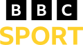 Yellow text logo