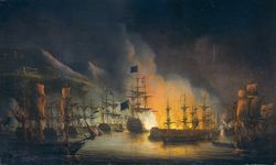 Martinus Schouman - Het bombardement van Algiers.jpg