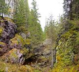 Hitonhauta, a gorge in Laukaa