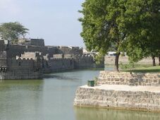 Vellore Fort الذي بني في القرن 16.