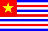 Flag of Louisiana (February 11, 1861 – 1912)[19]